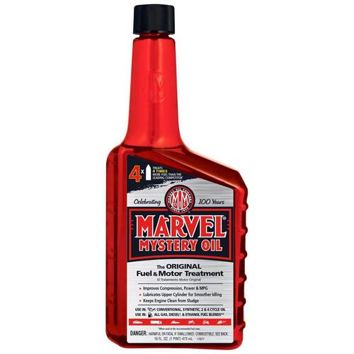 Marvel Mystery Oil MM12R Lubricant Oil, 16 oz Bottle