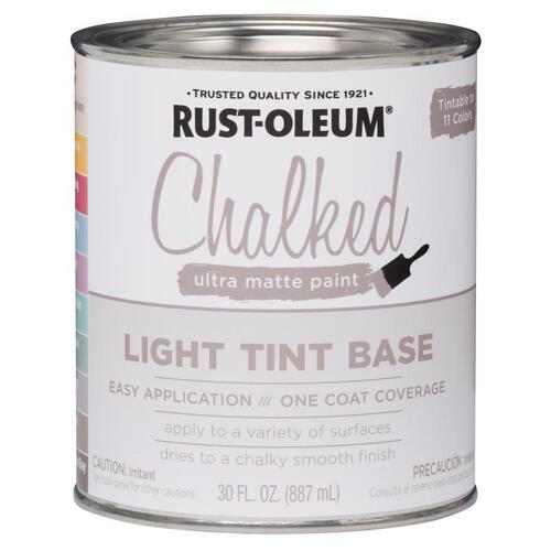Chalked Chalky Paint, Chalked/Ultra Matte, 30 oz, Quart