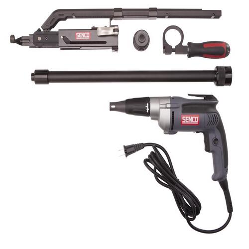 Screwdriver and Attachment 6.5 amps Corded Kit Black/Gray