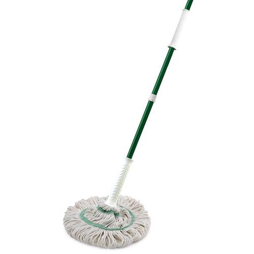 The Libman Company 2030 Tornado Series Mop, 55-1/4 in L, Quick-Connect Mop Connection, Cotton/Synthetic Mop Head, Steel Handle