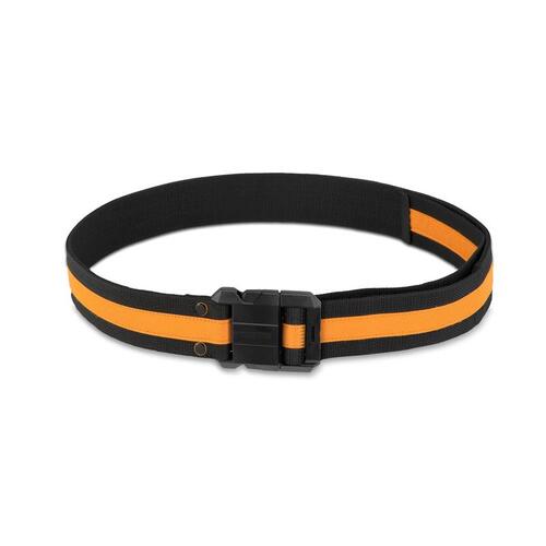 Work Belt Polyester 2.75" L X 5" H Black/Orange One Size Fits All 32" t Black/Orange