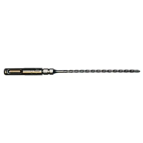 Hammer Drill Bit with 1/4 in Hex, 5/32 in Dia, 7 in OAL, Spiral Flute, 2-Flute Bright