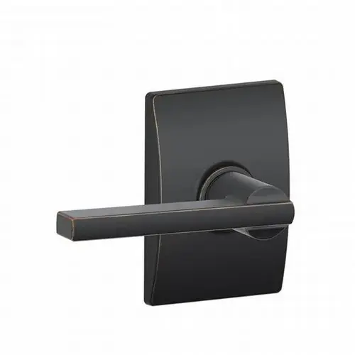 F94 Latitude Inside Trim for Dummy Handleset with Century Trim, Aged Bronze