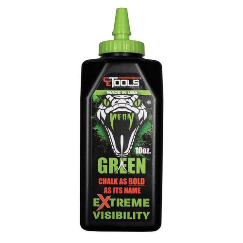 CE Tools CET102G Marking Chalk Extreme Visibility 10 oz Standard Extreme Visibility Fluorescent Green Fluorescent Green