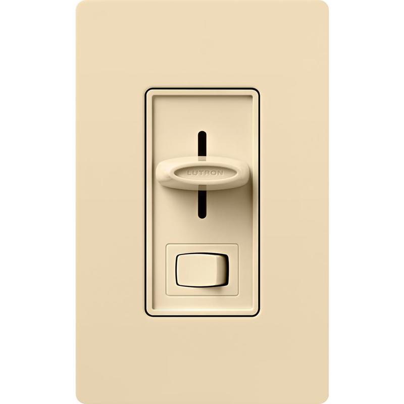 Lutron SCL-153PH-IV Skylark C.L Dimmer, 1.25 A, 120 V, 150 W, CFL, Halogen, Incandescent, LED Lamp, 3-Way, Ivory