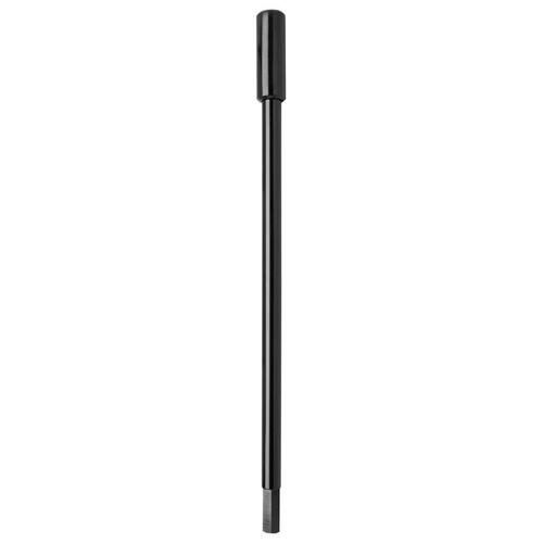 Drill Bit Extension, 3/8 in Shank, Hex Shank, 12 in L, Steel Black