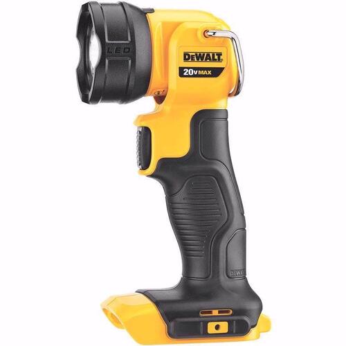 DEWALT DCL040 Rechargeable Flashlight, Lithium-Ion Battery, LED Lamp, 110 Lumens, 11 to 25 hr Run Time