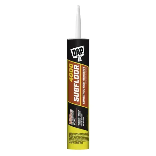 Construction Adhesive, Tan, 28 oz Cartridge - pack of 12