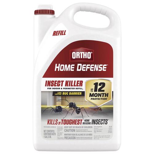 Home Defense Insect Killer, Liquid, Indoor, 1.33 gal Bottle - pack of 4