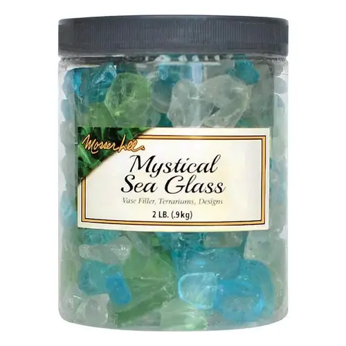 Mosser Lee ML2151 Vase Filler Mystical Sea Glass Assorted 2 lb Assorted