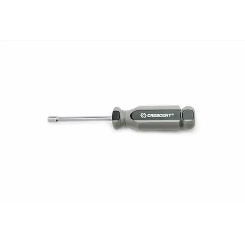 Nut Driver 5 mm Metric Acetate 6-3/4" L Black/Gray