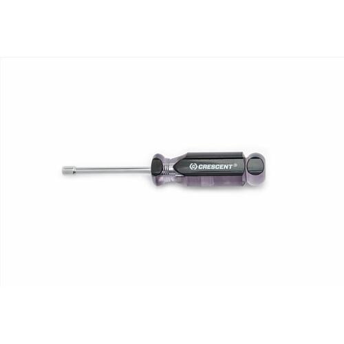 Nut Driver 3/16" SAE Tri-Lobe 6.75" L Nickel Chrome Plated