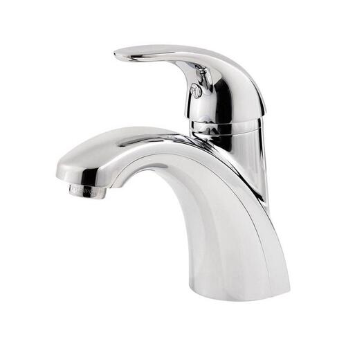 Paris Series Bathroom Faucet, 1.2 gpm, 1-Faucet Handle, 1, 3-Faucet Hole, Metal, Polished Chrome