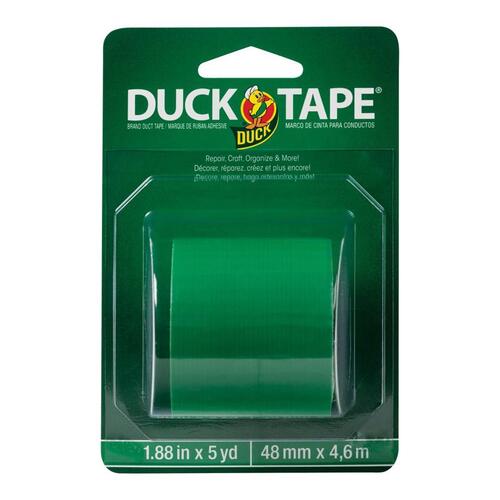 Duct Tape 1.88" W X 5 yd L Green Solid Green