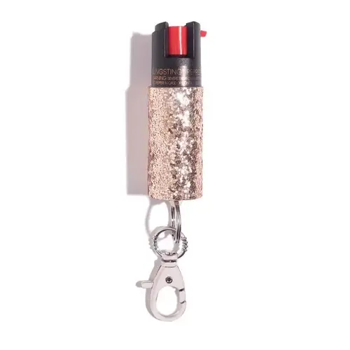 Blingsting SCP RGLD-XCP4 Pepper Spray Super-cute Rose Gold Plastic Rose Gold - pack of 4