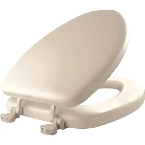 Mayfair by Bemis 115EC 006 Elongated Closed Front Premium Soft Bone Toilet Seat