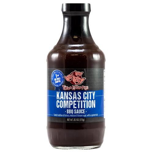 BBQ Spot OW85502 3-Little Pigs Competition BBQ Sauce, 16 oz