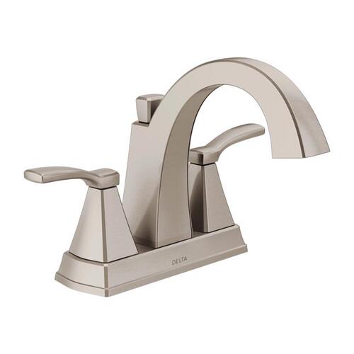 Pop-up Bathroom Sink Faucet Stainless Steel 4" Stainless Steel