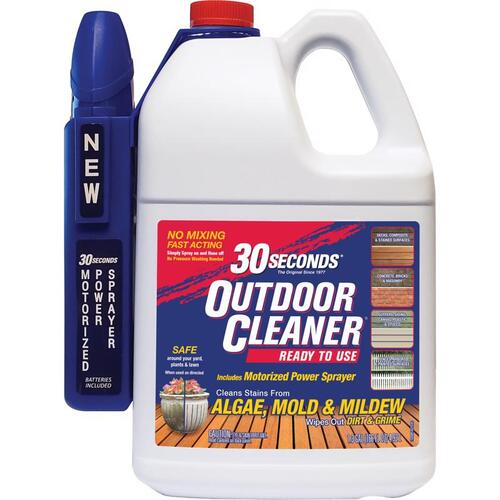 30 Seconds 1.3G30S MPS Outdoor Algae, Mold, Mildew Cleaner 1.3 gal