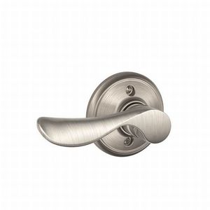 F170 NBK 619 Schlage Lock Company Northbrook Lever Non-Turning Lock Satin Nickel F170 NBK 619 Schlage Lock Company Northbrook Lever Non-Turning Lock Satin Nickel