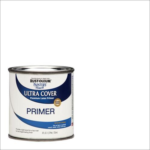 Paint Ultra Cover Flat White Exterior & Interior 0.5 oz White