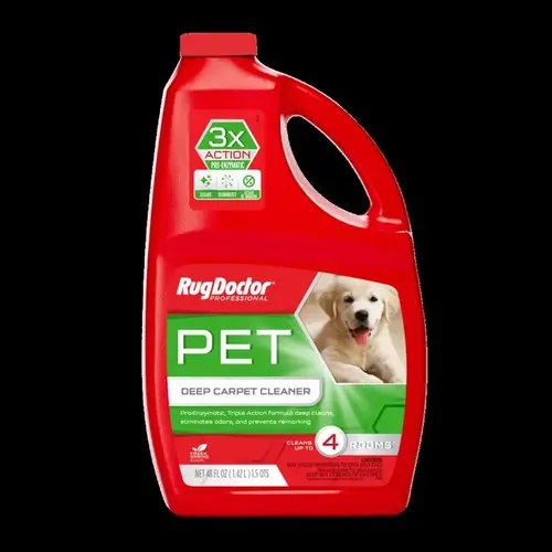 Carpet Cleaner Pet Deep Daybreak Scent 96 oz Liquid Concentrated