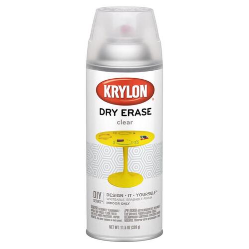 Dry Erase Spray Paint Dry Erase Clear 12 oz Clear