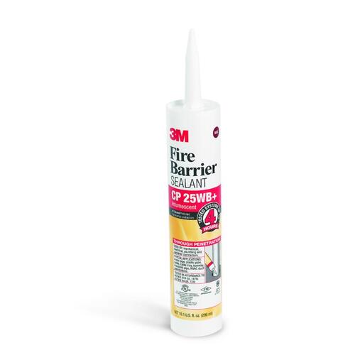 Sealant Fire Barrier Red Intumescent Fire Stop 10.1 oz Red