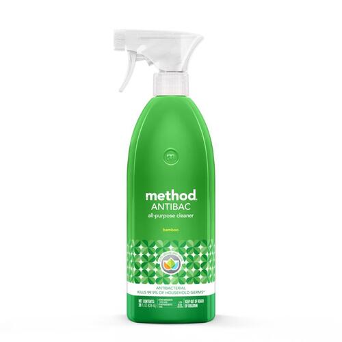 Method Products, Inc 01452 Antibacterial All Purpose Cleaner, Bamboo, 28-oz.