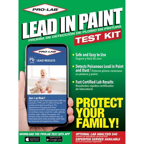 Pro-Lab LP106 Lead in Paint & Dust Test Kit