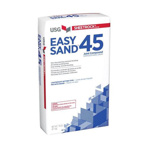 USG 384210 Joint Compound Natural Easy Sand 45 18 lb Natural