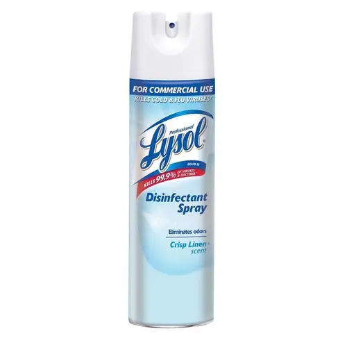 19 oz. Lysol Disifectant Spray Crisp Linen Clear