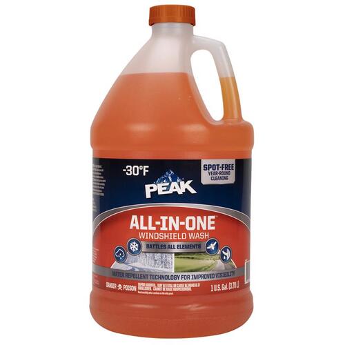 PEAK PKN0D3-XCP6 Windshield Cleaner/De-Icer All in One -30 F 1 gal - pack of 6