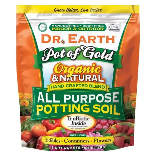 Pot of Gold 8 Qt. 1/3 Lb. All Purpose Container Potting Soil