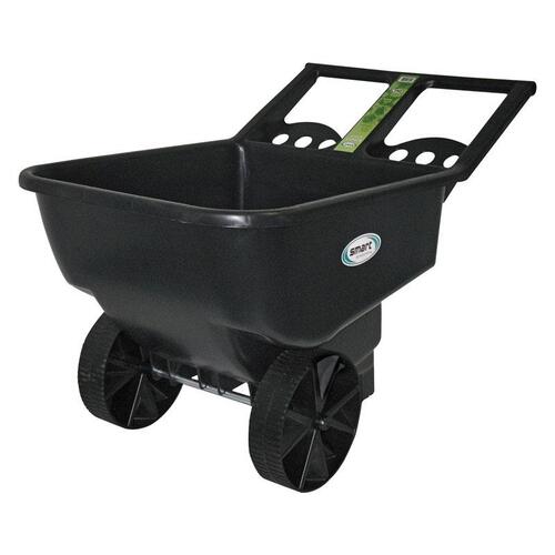 Garden Cart Poly 4.5 cu ft Black