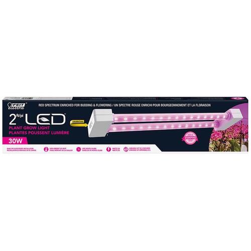 Grow Light, 0.25 A, 120 V, LED Lamp, 1300 K Color Temp