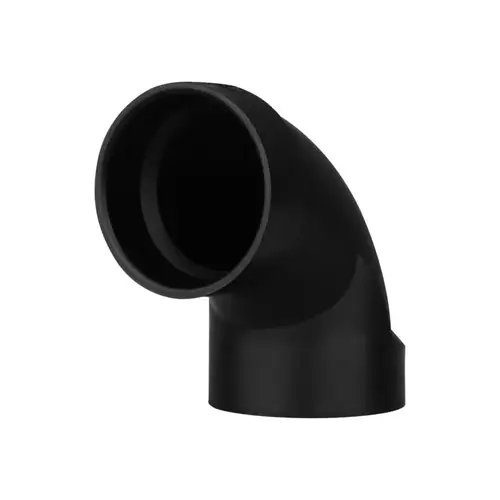 2 In. Hub x Hub 90 Deg. Sanitary ABS Elbow (1/4 Bend)