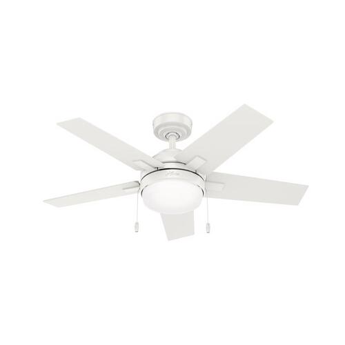 Hunter 50592 Ceiling Fan Bartlett 44" White LED Indoor White