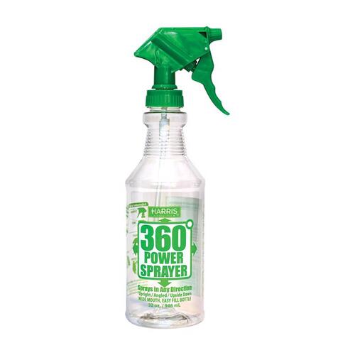 Spray Bottle, Adjustable Nozzle, Plastic, Clear