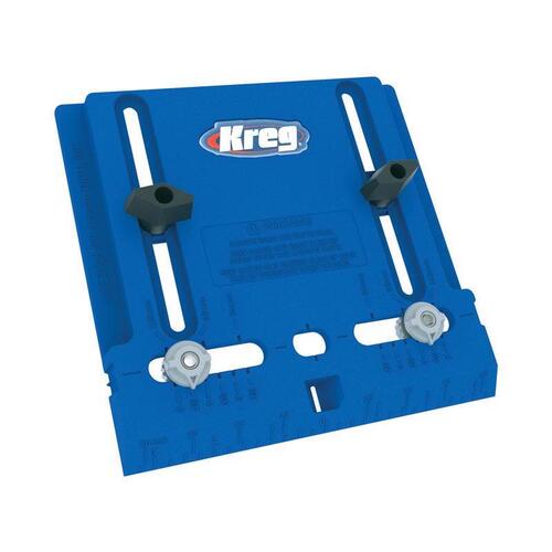 Pocket Hole Jig Kit, Polymer Blue