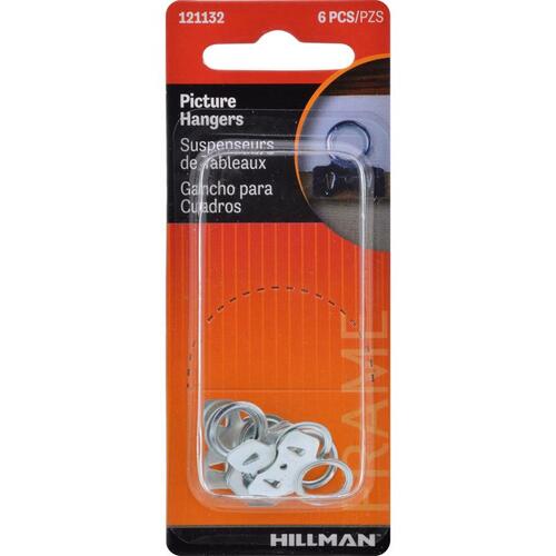 Hillman 121132 Picture Pender AnchorWire Steel-Plated Silver Steel-Plated