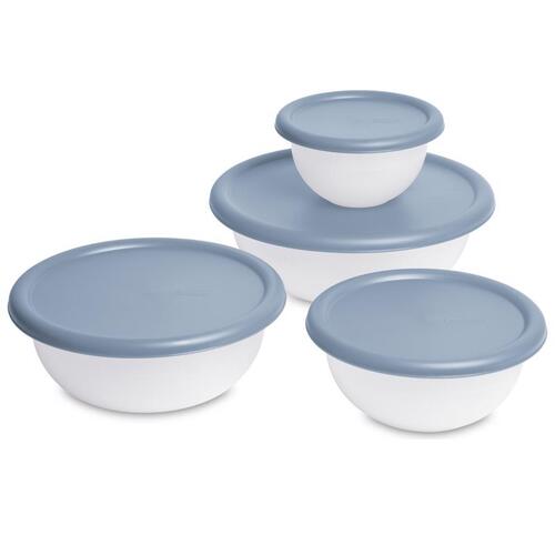 Bowl Set White White