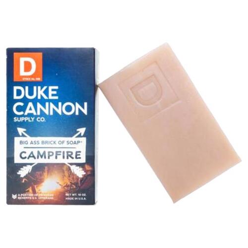 Duke Cannon 03CAMPFIRE1 Bar Soap Big Ass Brick of Soap Campfire Scent 10 oz