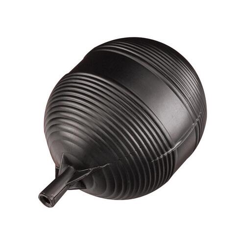 Toilet Tank Float Ball, Plastic, Black