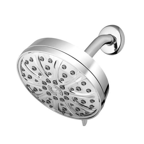 Waterpik XMT-633E Wallmount Showerhead Drencher PowerPulse Massage Chrome 6 settings 1.8 gpm Chrome