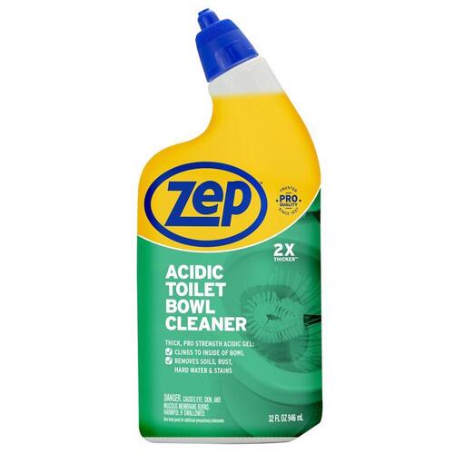 ZEP ZUATBC32 QT PRO TOILET BOWL CLEANER/DEO Blue