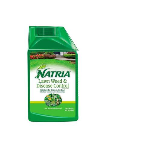 Natria 706400D/706410A Concentrated Weed Killer, Liquid, Spray Application, 24 oz Bottle Dark Red