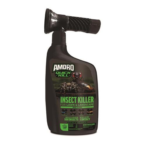 Amdro 100522991 QUICK KILL Outdoor Insect Killer, Liquid, Spray Application, 32 oz