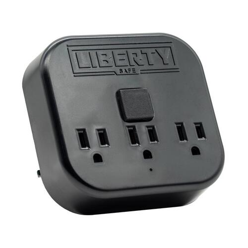 Liberty Safe 11015-011 Safe Power Outlet Kit Black Black