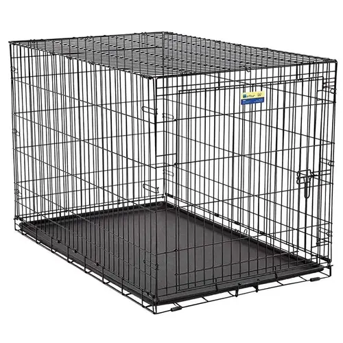 CONTOUR 6109PG Dog Crate Medium Steel Black 26" H X 24" W X 36" D Black